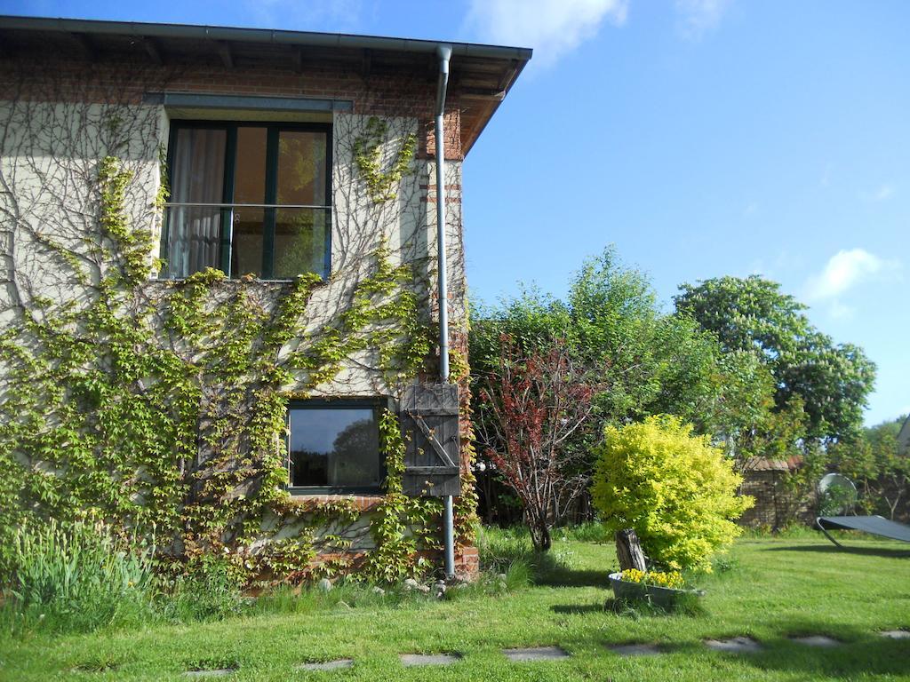 Haus am See in Kleinzerlang Exterior foto